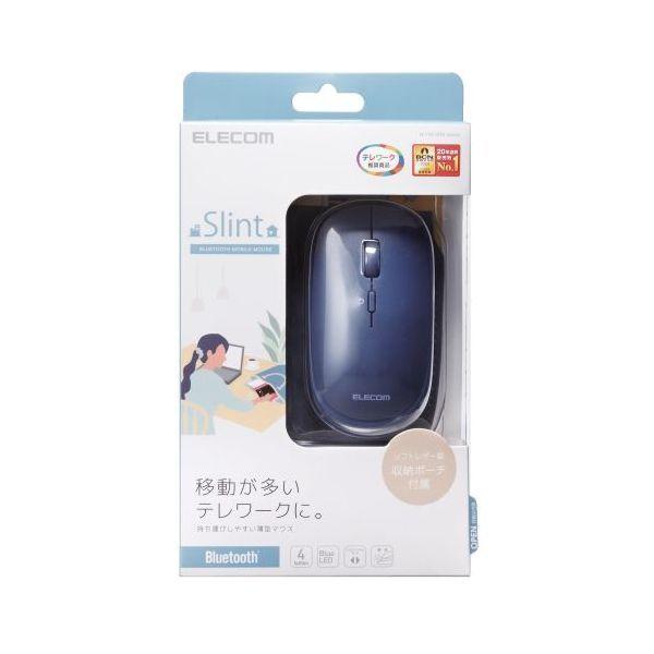マウス ELECOM エレコム M-TM10BBBU BlueLEDマウス 薄型 Bluetooth...