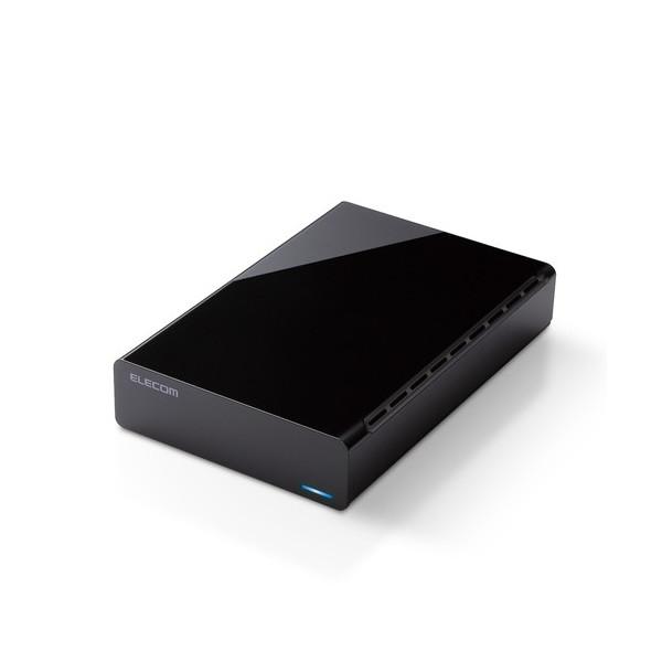ELD-HTV060UBK ELECOM HDD 外付けハードディスク 6TB ファンレス静音設計 ...