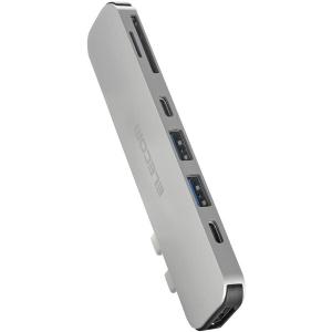 ELECOM DST-C24SV/EC USB Type-C/直挿しタイプドッキングステーション/for MacBook メーカー直送｜sake-premoa