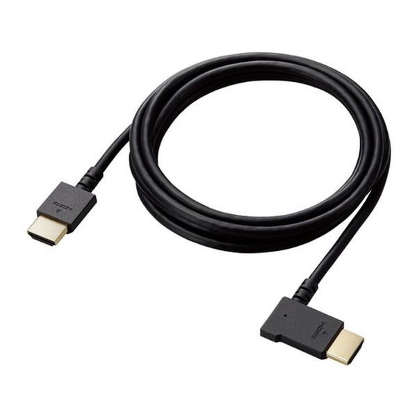 ELECOM CAC-HD14EYL20BK ブラック HDMI ケーブル (HIGH SPEED ...
