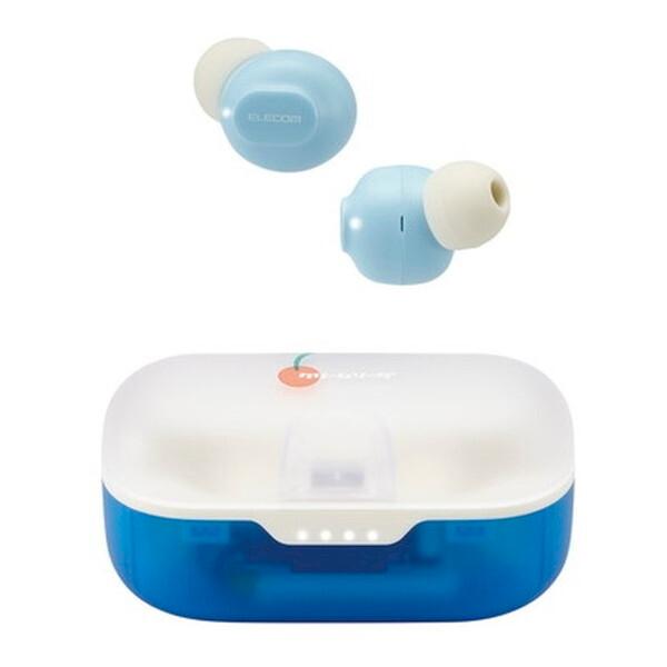 ワイヤレスイヤホン ELECOM エレコム LBT-TWS16CSBU Bluetooth 5.3 ...