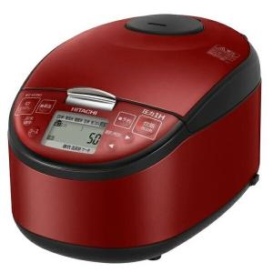 日立 RZ-AX10M-R 5.5合炊き『黒厚鉄釜』圧力スチームIH炊飯器 