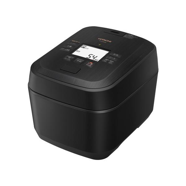 炊飯器 5.5合炊き 一人暮らし用 日立 IH RZ-W100GM(K) 沸騰鉄釜 圧力スチームIH...