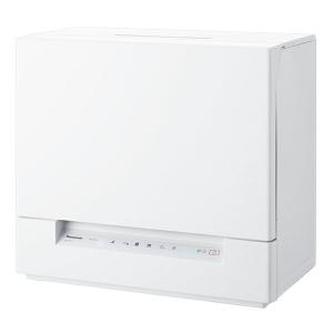 食器洗い乾燥機 パナソニック Panasonic NP-TSK1-W ホワイト 4人用 食器点数24点