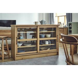 4FUL キャビネット チェスト 収納 北欧 白 木製 ホワイト 幅90