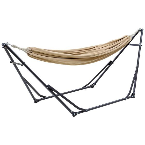 山善 自立式ハンモック FDH-200(BE) メーカー直送