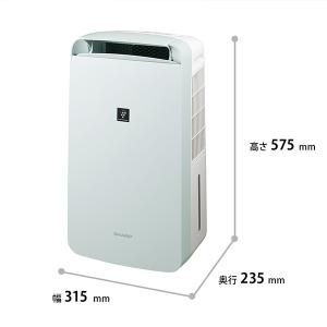 除湿機 衣類乾燥 コンプレッサー シャープ 衣...の詳細画像1