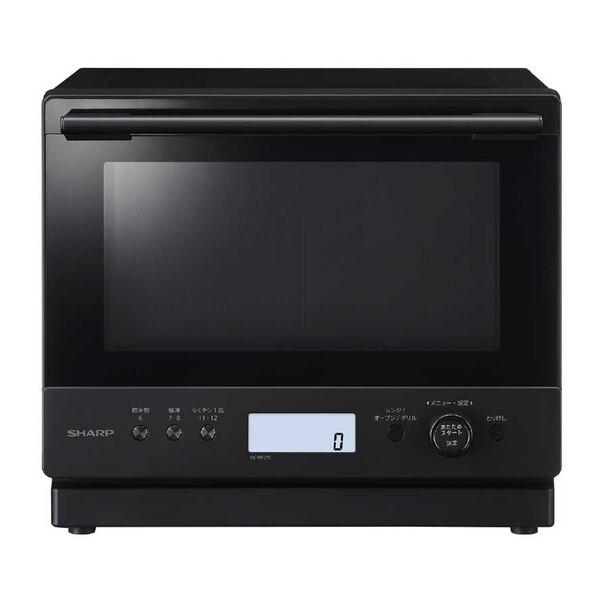 SHARP RE-WF276-B ブラック PLAINLY 過熱水蒸気オーブンレンジ (27L)