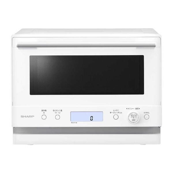 オーブンレンジ 18L シャープ RE-WF186-W ホワイト PLAINLY フラットテーブル ...