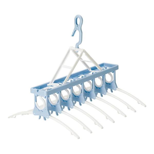 SL-07 ツウィンモール ブルー シャインライフ 7連ガー (7連ハンガー)