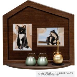 カーサ ウォールナット ペット用仏壇の詳細画像4