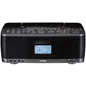 ラジオ CD プレーヤー Bluetooth 付 小型 おしゃれ コンパクト 軽量 高音質スピーカー 語学学習 語学 学習 用 TY-CWX90(KM)