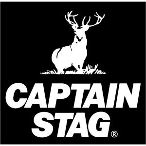 UM-1590 CSデザインステッカー(ロゴ・スクエア)70×70mm CAPTAIN STAG｜sake-premoa