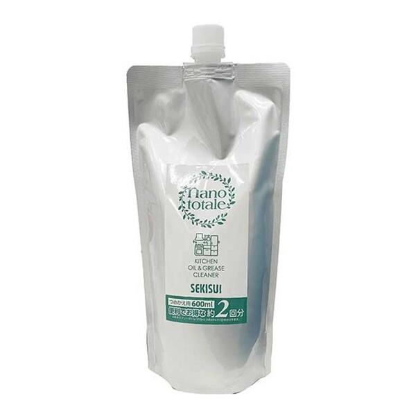 積水マテリアルソリューションズ J5M5269 ナノトタル 油クリーナー 詰替え (600ml 除菌...