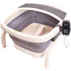 足湯器 サンコー THANKO SHWFFJB2 温度調整できるバブルフットバス「足ぽっか」