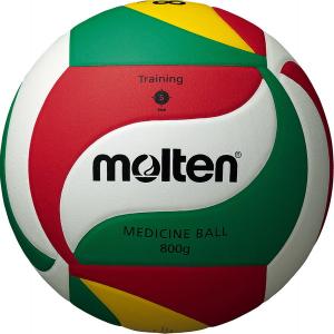 モルテン バレーボール 5号球 メディシンボール800g ホワイト×レッド×グリーン V5M9000-M8｜総合通販PREMOA Yahoo!店