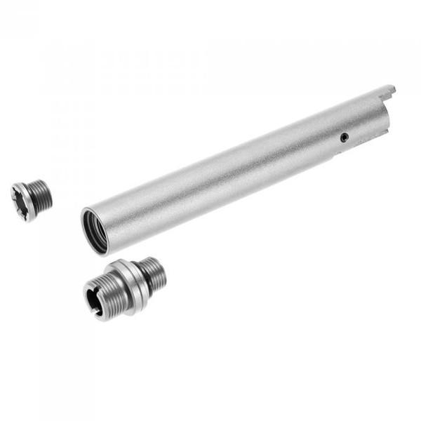 ハイキャパ5.1 2WAYアウターバレル シルバー LayLax