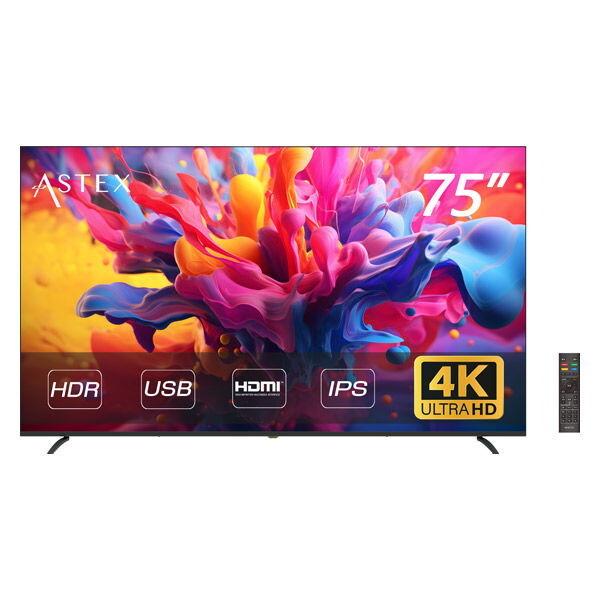 Wis AS-M75 75インチ 4Kモニター メーカー直送