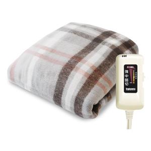 SSW-051PHGY2 GDT グレー 電気ひざ掛け「メルケット」 ポケット付
