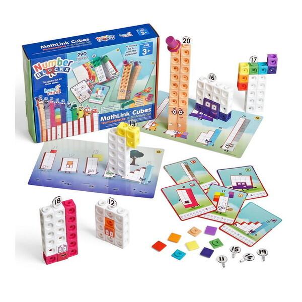 hand2mind 94477-J マスリンクキューブ・ナンバーブロックス 算数アクティビティセット...