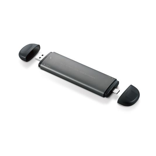 ハードディスクケース ELECOM エレコム LGB-PNVSUAC グレー SSDケース 2in1...