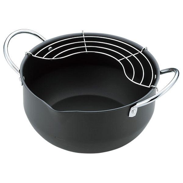 サミット工業 たっぷり深型揚げ鍋22cm IH対応