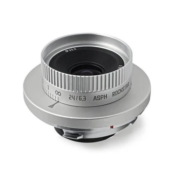 AstrHori M24mm F6.3 ASPH (S) シルバー 単焦点レンズ (ライカMマウント...