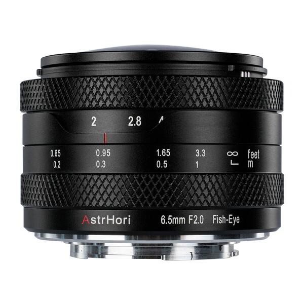 AstrHori 6.5mm F2.0 fisheye X C 単焦点レンズ (富士フィルムXマウン...