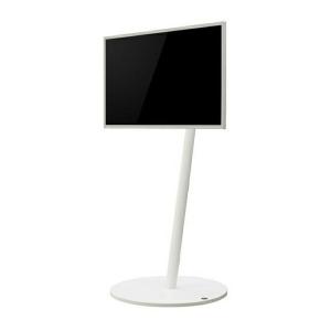 【朝日木材加工】新品未使用　WS-J600-BK 左右首振り機能 壁寄せTV台 朝日木材加工 WS-J600-BK 左右首振り機能付き 壁寄せTV台 ダーク