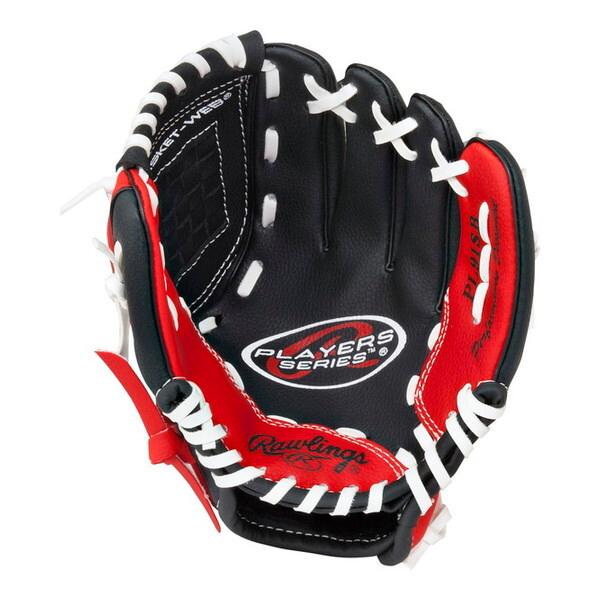 ローリングス 野球 キッズグローブ USプレイヤーズシリーズ スカーレット/ブラック PL91-SB...