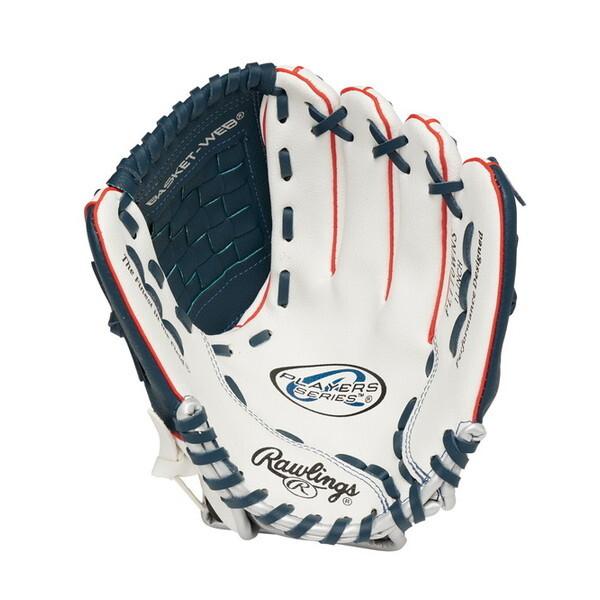 Rawlings PL110WNS ブラック/ホワイト USプレイヤーズシリーズ 少年軟式グローブ ...