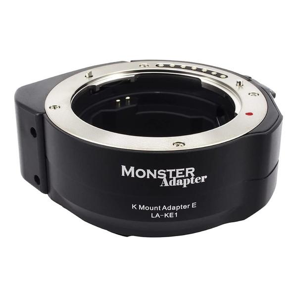 MonsterAdapter LA-KE1 電子マウントアダプター (ペンタックスKマウントレンズ ...