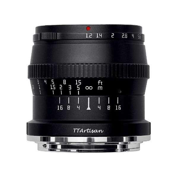 TTArtisan 50mm f/1.2C Z(B) ブラック カメラ用交換レンズ (ニコンZマウン...