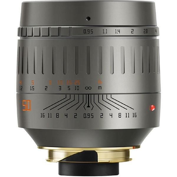 TTArtisan M50mm f/0.95・ASPH (T) チタンカラー 単焦点レンズ(ライカM...