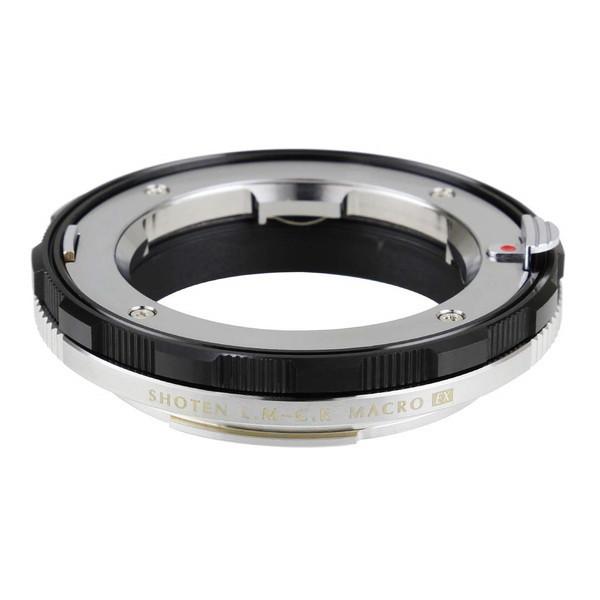 SHOTEN LM-CR M(EX)(B) シルバー×ブラック マウントアダプター(ライカMマウント...