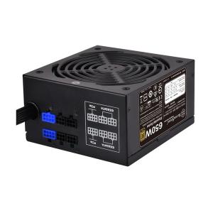 SILVERSTONE SST-ET650-HG-REV ブラック 80PLUS Gold認証 650W ATX電源ユニット セミモジュール式フラットケーブル