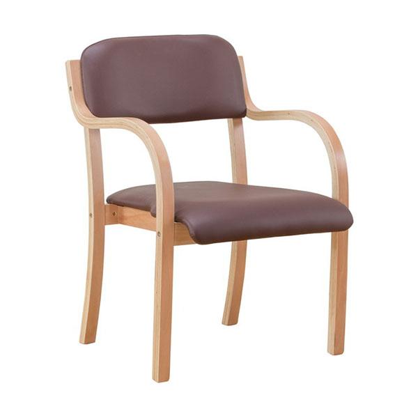 ファミリー・ライフ 立ち座りサポートチェア ダークブラウン(0408650) メーカー直送