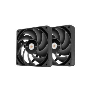 Thermaltake CL-F159-PL12BL-A TOUGHFAN 12 Pro /BlackPC Cooling Fan 2 Pack ケースファン｜sake-premoa