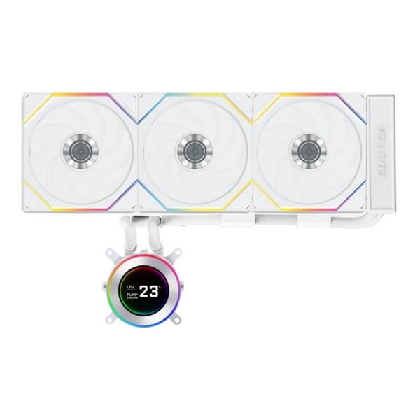 Lian Li GHS2LCD36TW ホワイト ハイドロシフト II LCD-C 360TL CP...