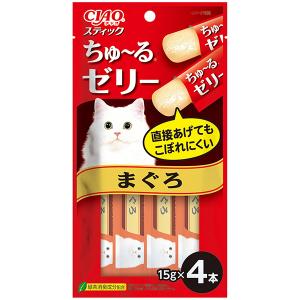 いなばペット】チャオ スティック ちゅ〜るゼリー ささみ 15gx4本