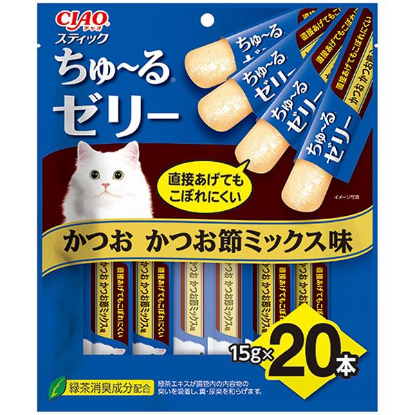 いなばペットフード CIAO スティック 20本入り かつお かつお節ミックス味