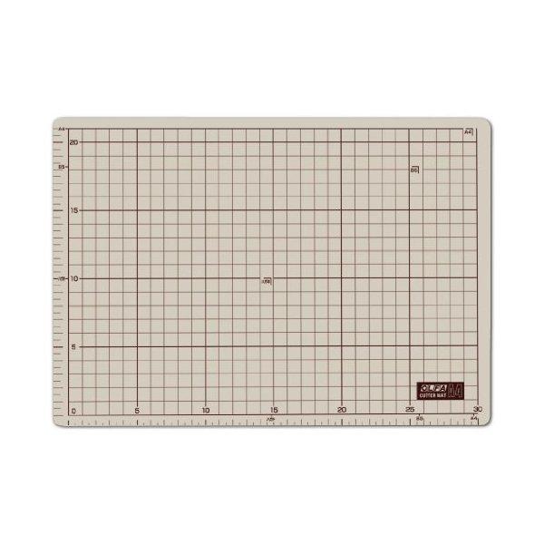 OLFA 134B オルファ カッターマットA4 両面使用可 グリッド入
