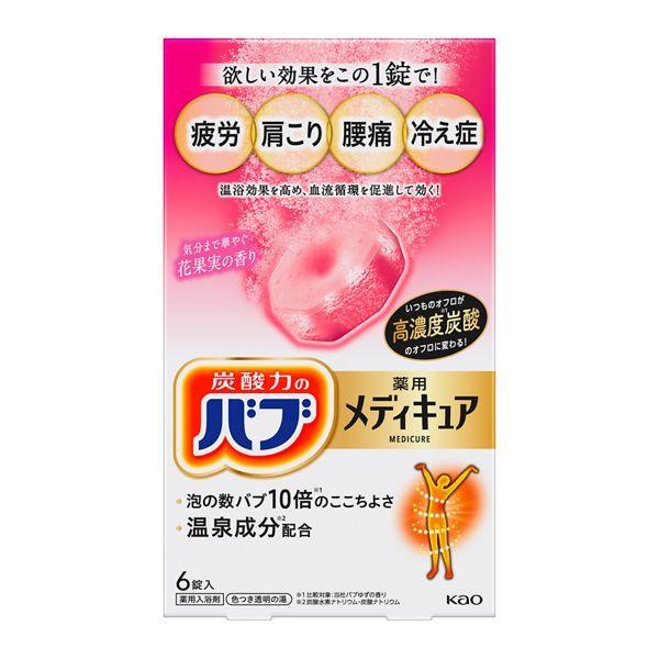 【クーポン配布中】 花王 バブ メディキュア 花果実の香り 6錠入