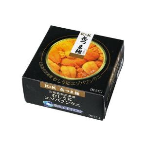 国分 缶つま極 北海道利尻島産 むしうに エゾバフンウニ 100g