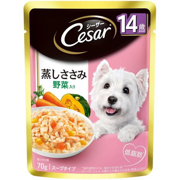 マースジャパン CEP12 シーザーP14歳ささみ野菜70g