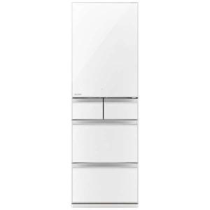 MITSUBISHI MR-MB45GL-W クリスタルピュアホワイト 置けるスマート大容量 MBシリーズ 冷蔵庫