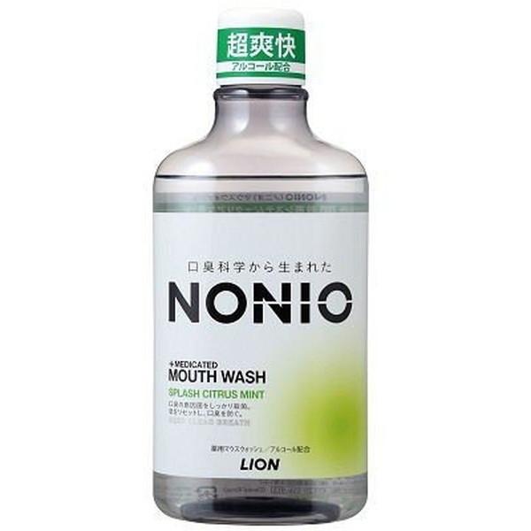 NONIO ノニオ マウスウォッシュ スプラッシュシトラスミント 600ml ライオン