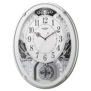 振り子時計 スモールワールドレジーナ 電波時計 18曲収録 時計