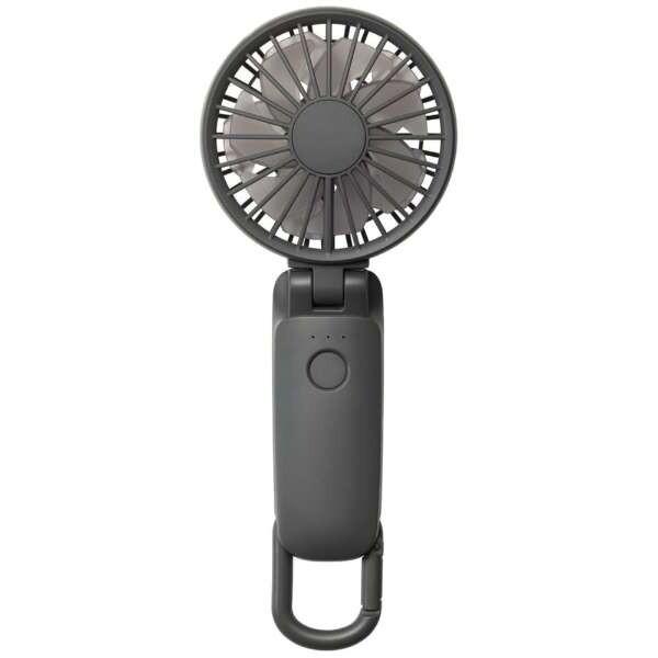 ハンディファン 扇風機 小型 リズム クリップ 首かけ 卓上 充電式 リズム ハンディ扇風機 大風量...