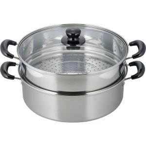 アカオ アルミ 角型蒸器33cm 一重(蒸し器・蒸し鍋) : モノタス アカオ アルミ 角型蒸器33cm 一重(蒸し器・蒸し鍋) : モノタス